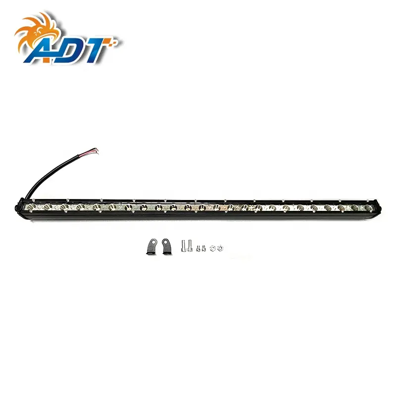 ADT 3,5 6,9 13 19,1, 25,4, 31,5, 37,5 pulgadas blanco color luces Luz de barra led para camioneta ATV UTV barco camión fuera de carretera