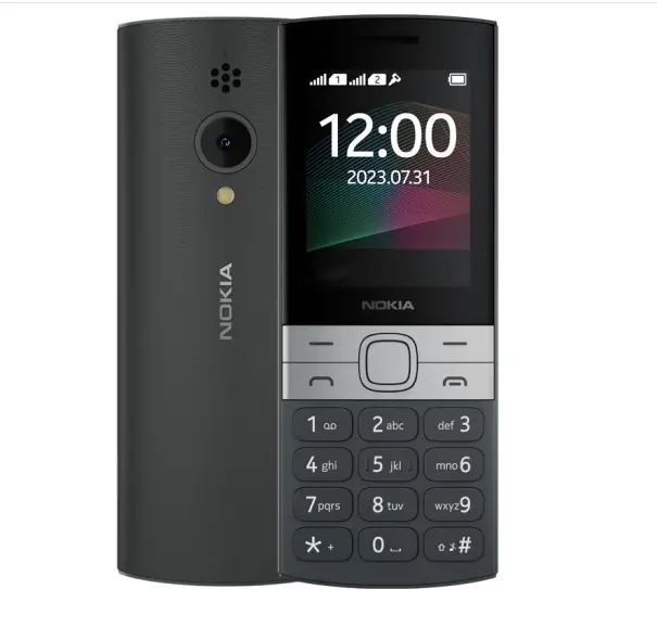 Copie utilisé téléphone portable pour NOKIA 150 (édition 2023) 2G double SIM double veille Original Super pas cher téléphone clé pour personnes âgées