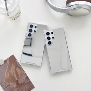 เคสโทรศัพท์มือถือสี่มุมกันตกสำหรับ S25 Samsung S22Ultra iPhone 14 PRO MAX กันกระแทก A52กรอบเครื่องสำอาง