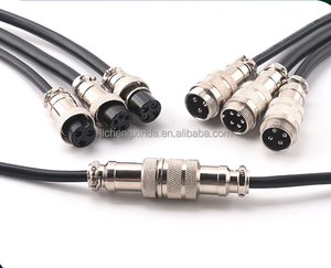 เต้ารับปลั๊กการบินของ GX20ขนาด20มม. ขั้วต่อตัวผู้ตัวเมีย2 3 4 5 6 7 8 9 10 12คอร์ - Product Image 1