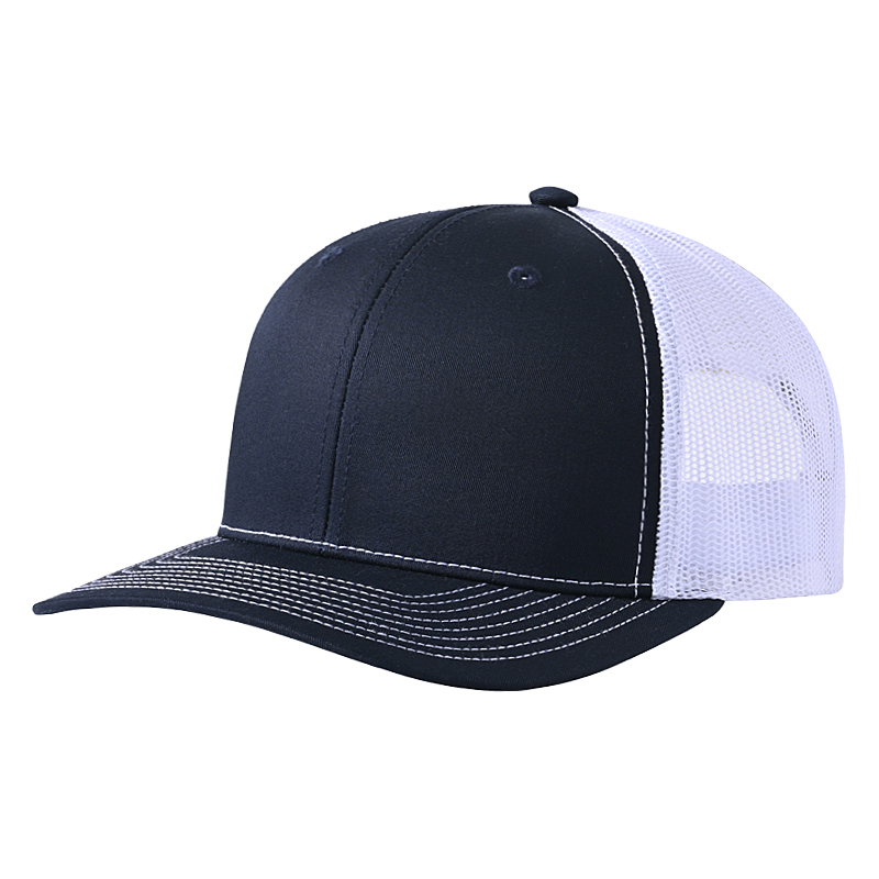 Bleu marine foncé + blanc