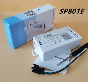Музыкальный контроллер WS2812B APP с дистанционным управлением SP608E 8 CH SP602E 4 CH WS2811 WS2815 Светодиодная лента IOS Android App 5в-24в - Product Image 5