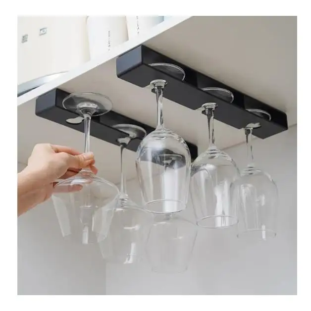Küche unter Schrank Free Punch ing Holder Weinglas Rack Multifunktion klassifizierung Stemware Glass Cup Hanging Holder