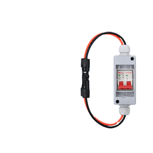 Cross-border Small Waterproof Distribution Box 2p Photovoltaic DC500V Solar Combiner with <strong>Circuit</strong> <strong>Breaker</strong> - Product Image 1