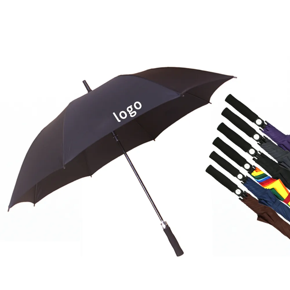 Pioggia antivento personalizzata di nuovo modello, ombrello da Golf regalo con stampa Logo per la promozione/