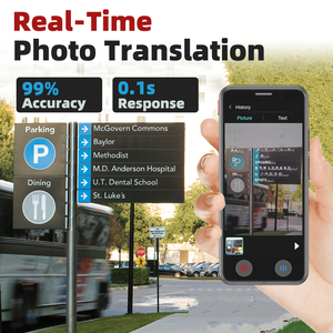 Vormor Simultaneous Translation of Voice and Text Electronic Translator A40 Portable Translator Traductor De Idiomas Portatil - Product Image 4