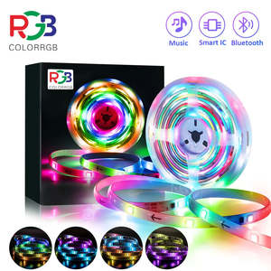 RGBIC LED şerit ışıkları IP65 su geçirmez noel ışık colorchristmas etkisi DIY segmenti ile noel ağacı dekorasyon için - Product Image 6