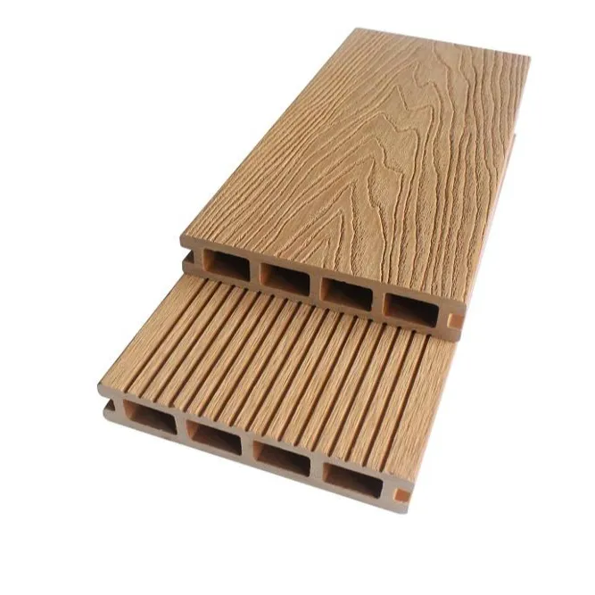 Kelai-Tablón de cubierta wpc compuesto de madera-plástico, coextrusión, en relieve 3D profundo, en línea