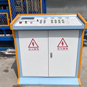 Máquina automática de bloques de enclavamiento, máquina de fabricación de bloques huecos de 220V, bomba PLC, componentes de núcleo de motor, hormigón crudo - Product Image 2