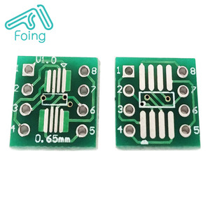 SOP8 SSOP8 TSSOP8 MSOP8 SOIC8 a DIP8 paso 0,65/1,27mm IC PCB adaptador hembra - Product Image 2