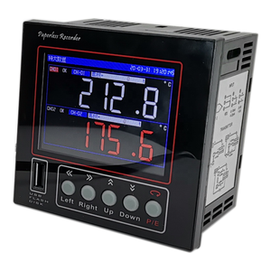 MPR600:0.2% ユニバーサルデジタル6チャンネル4-20maPT100熱電対ペーパーレス温度および湿度データロガー (USB RSS485付き) - Product Image 4