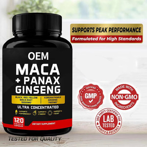Private Label Male Enhancer Booster Powerful Extract <strong>Panax</strong> Ginseng Maca Root <strong>Capsule</strong> for Men - Product Image 4