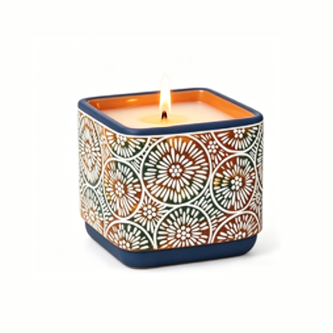 Luxury Vessel Ceramic Vessel For Decor Ceramic Candle Jar For Home Decoration Eco Friendly Ceramics Jar
