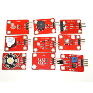 Python Graphical Programming Education Elektronisches Starter-Lernkit mit Temperatur-und Feuchtigkeit sensoren