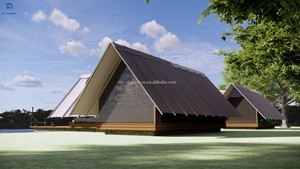 บ้านคอนเทนเนอร์กลางแจ้งสำเร็จรูปที่ทันสมัยเหมาะสำหรับสถาปัตยกรรม B & B สมัยใหม่แคมป์ปิ้งสถาปัตยกรรมห้องโดยสารวิลล่าริมทะเลสาบ - Product Image 6