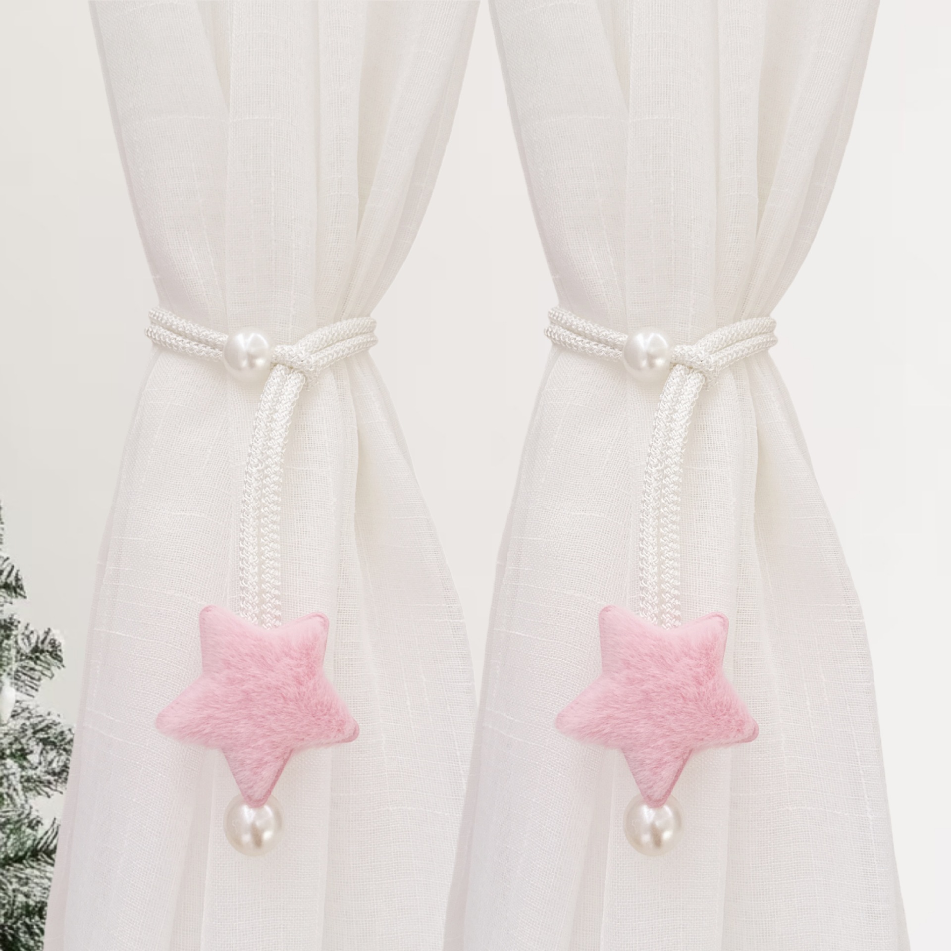 Un par de estrellas rosas