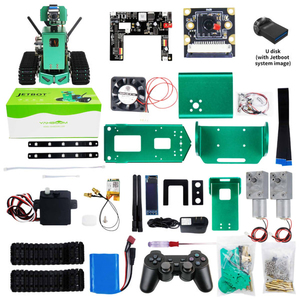 Jetbot Ai Robot Python-Programmierung mit HD-Kamera kompatibel mit Jetson Nano 4GB (a02/b01/sub)