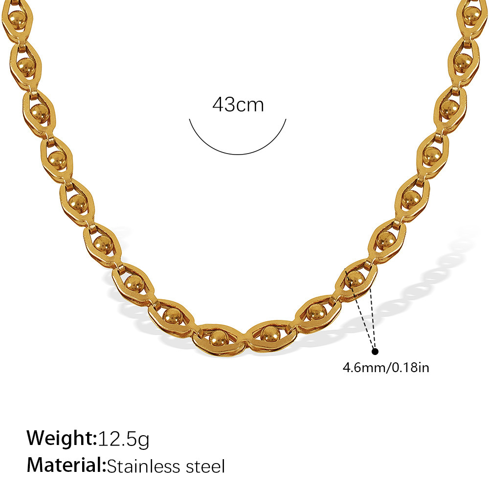 Collar de oro XL115G