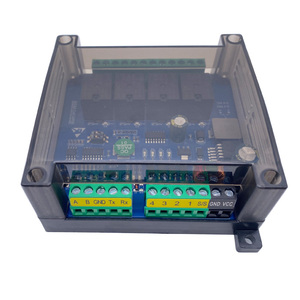 Modbus RTU <strong>RS485</strong>/232 Communication Relay <strong>Module</strong> Industrial Data IO Expansion 4 Channel Relay <strong>Input</strong> Output I/O Board - Product Image 6