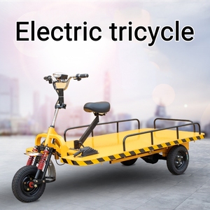 New Product Electric <strong>Platform</strong> Trolley Battery Powered Transport Cart 3 Wheel Transport Vehicle for Farm <strong>Load</strong> Capacity 1000kg - Product Image 5