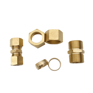 Brass Ống nén ống phụ kiện loại Kit nén Đoàn Kết nối & nén tay áo ferrules - Product Image 3