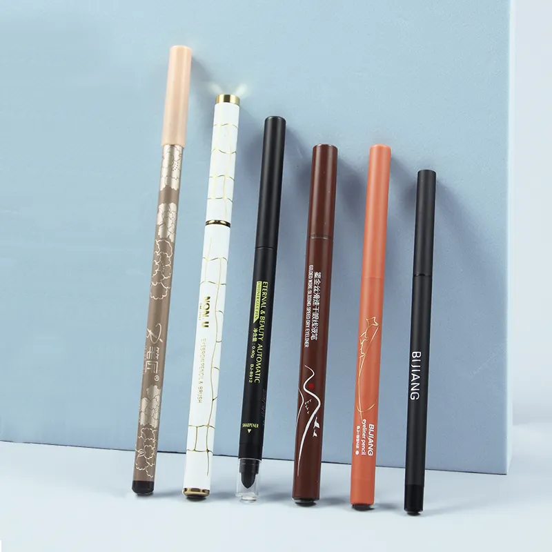 Manufacturer Wholesale Vegan 2 In 1 Waterproof Eyebrow Pencil Private Label Custom Logo Eyebrow Pencil