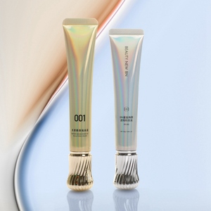 Custom Logo Printed Beauty Luxury Skin Care Cosmetic Plastic Packaging Liquid Foundation Sunscreen <strong>Slender</strong> Squeeze <strong>Tube</strong> - Product Image 4