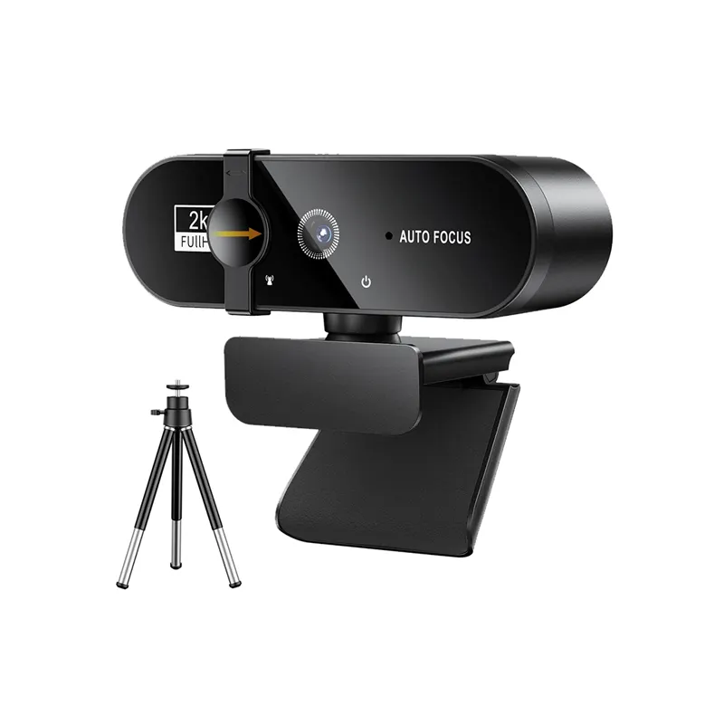 Webcam 4K 2K Webcam 1080P Webcam With Microphone Tripod Autofocus Mini Usb Camera To Computer Full Hd For PC Mac Laptop