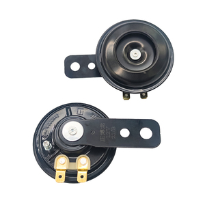 Super Tone <strong>Horns</strong> 12V Loud, Waterproof Car <strong>Horn</strong> Kit with Relay Harness, Metal Twin <strong>Horns</strong> with Mounting Bracket Basin <strong>Shaped</strong> - Product Image 1