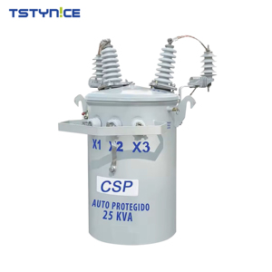 Fabrik preis Einphasen-Pol transformator 13,8 kV Eingangs spannung Ausgangs spannung mit Variationen 120V - Product Image 1