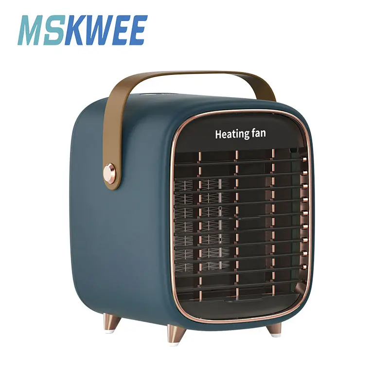 Pemanas Ruang Mskwee untuk Penggunaan Dalam Ruangan dengan 2 Pengaturan Pemanas 3 Mode Kipas Termostat Yang Dapat Disesuaikan Sistem Penutup Keamanan Otomatis