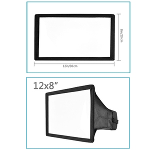 30 X 20cm Foldable <strong>Portable</strong> Camera Light <strong>Flash</strong> Diffuser Cover for Photo <strong>Studio</strong> Shooting Photographic - Product Image 2