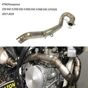 KTM /Husqs用プロフェッショナルモーターサイクルエキゾーストシステムチタン合金エキゾーストヘッダー250/350/450/500 EXC-F/FE501 2017-2019 - Product Image 4