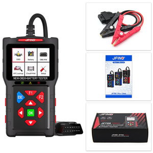 車のOBD2コードリーダースキャナーJFIND JF700超診断ツールクリアエンジン障害修理キットバッテリーヒーステスト付き - Product Image 1