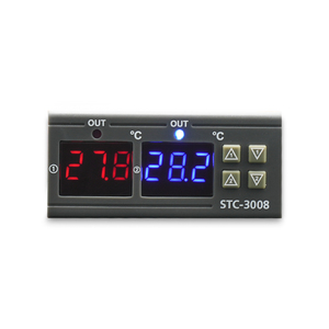 Controlador de temperatura digital Sensor de termostato de control de temperatura de con refrigeración de calefacción ajustable NTC dual - Product Image 5