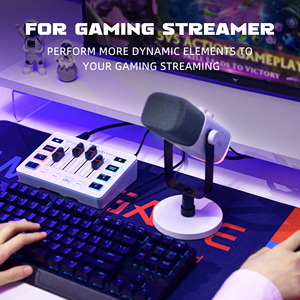 Fifine Ampligame SC3 Podcast Audio-Soundkarten mischer USB Externe Soundkarte Live-Streaming Soundkarte Audio-Schnitts telle