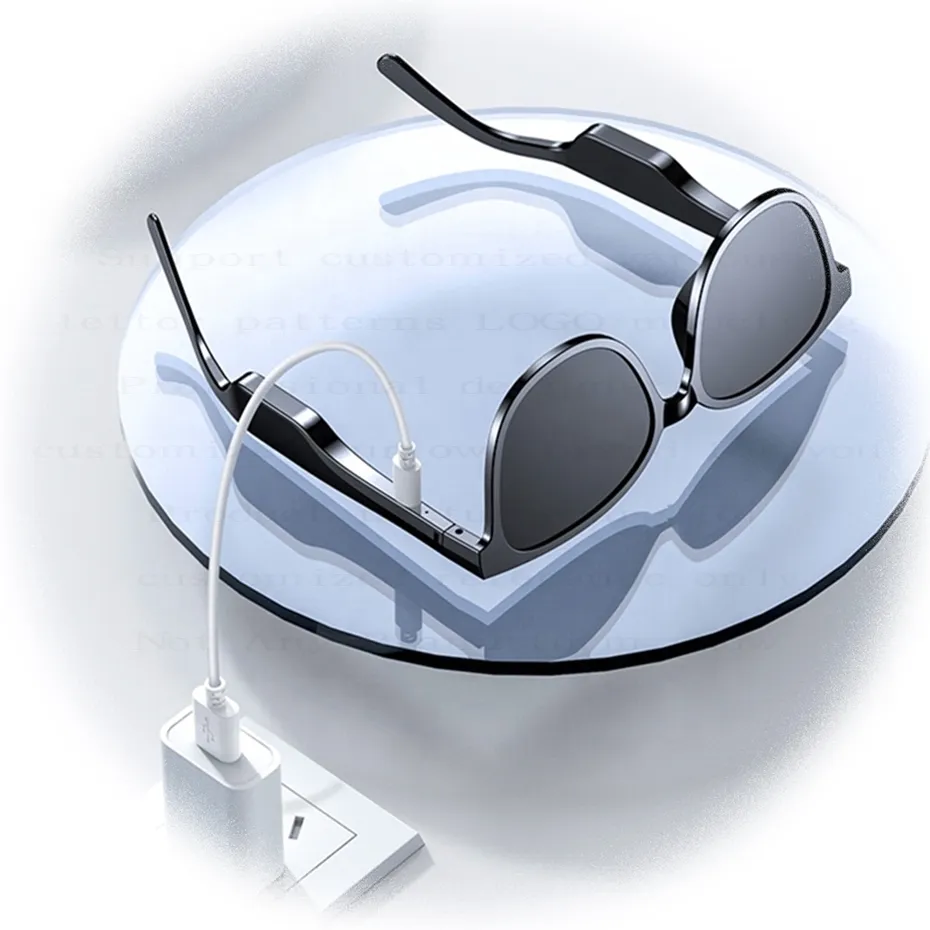Lentes de sol individueller drahtloser Lautsprecher Headset Brille Headphone Musik 5.0 Brille digitales Glas Audio blaues Zahn intelligente Sonnenbrille