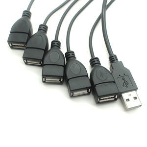 สายต่อ USB ความเร็วสูง, สาย USB ตัวผู้กับยูเอสบีหัวต่อตัวเมียสายรับส่งข้อมูล5 Lead - Product Image 2