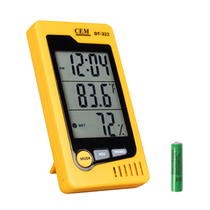 Higrómetro digital para interiores, medidor de humedad, monitor de temperatura ambiente, lectura precisa para un control óptimo del clima interior - Product Image 1