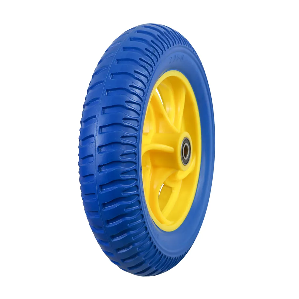 Wheelbarrow Parts 3.25-8 Pneumatic Rubber Tire And Wheel