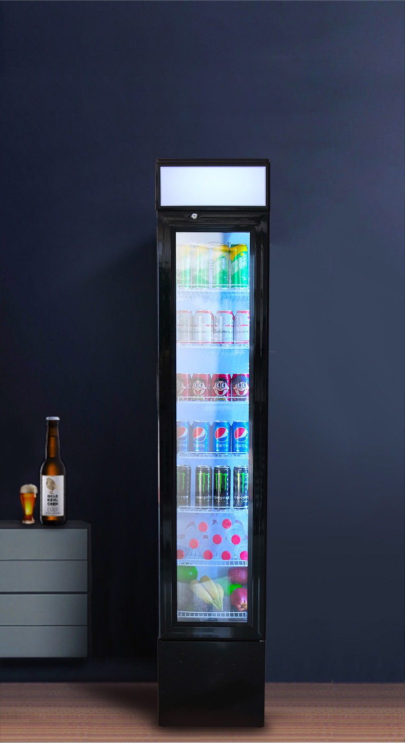 Supermarket glass door beverage Cabinets Commercial Refrigerator beer cooler upright used display refrigerator