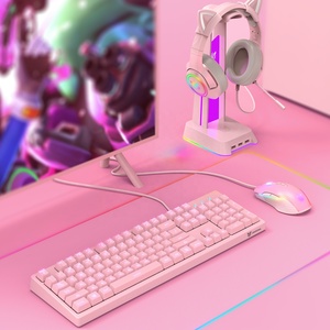 ONIKUMA Best Match G25+CW905 <strong>White</strong> LED <strong>Keyboard</strong> <strong>and</strong> <strong>Mouse</strong> Combo 7 <strong>Color</strong> RGB <strong>Mouse</strong> for Laptop Office Desktop Notebook PC <strong>Computer</strong> - Product Image 5