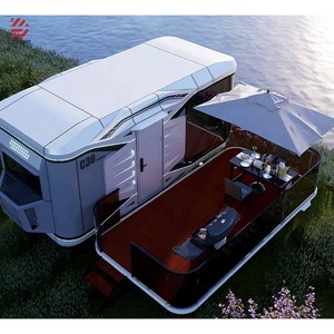 Akıllı kontrol sistemi ile prefabrik ev Modern mobil prefabrik konteyner kapsül ev - Product Image 2
