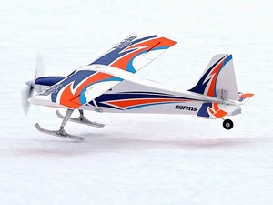 FMS 1400mm Kingfisher PNP RC şamandıra uçak refleks V3 sistemi ile arazi kar su için donatılmış - Product Image 3