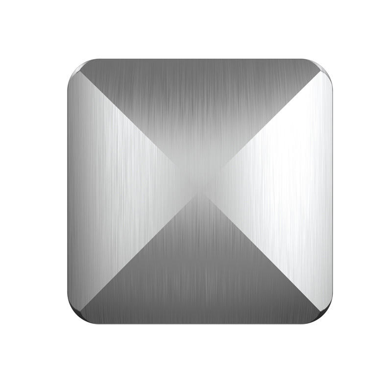 Kinetic energy aluminum alloy quadrilateral~ silver 40g