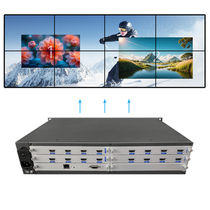4K hdm i输入信号液晶视频墙控制器2K4K高清8屏发光二极管视频处理器