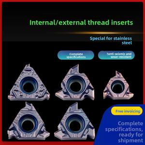 <span class=keywords><strong>CNC</strong></span> из нержавеющей стали PVD резьбовые фрезерные Вставки специальные внутренние и внешние 11Ir/16Ir/Er Ag55/60 градусов резьбовые вставки - Product Image 2