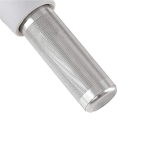 Portable Tea Strainer Stainless Steel Fine Mesh Tea Infuser with Silicone Handle for Loose Tea - Product Image 5