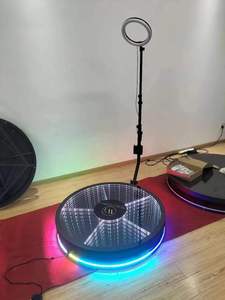 玻璃摄像机360照相亭自动旋转360照相亭Ca租赁电池可选派对发光二极管 - Product Image 6