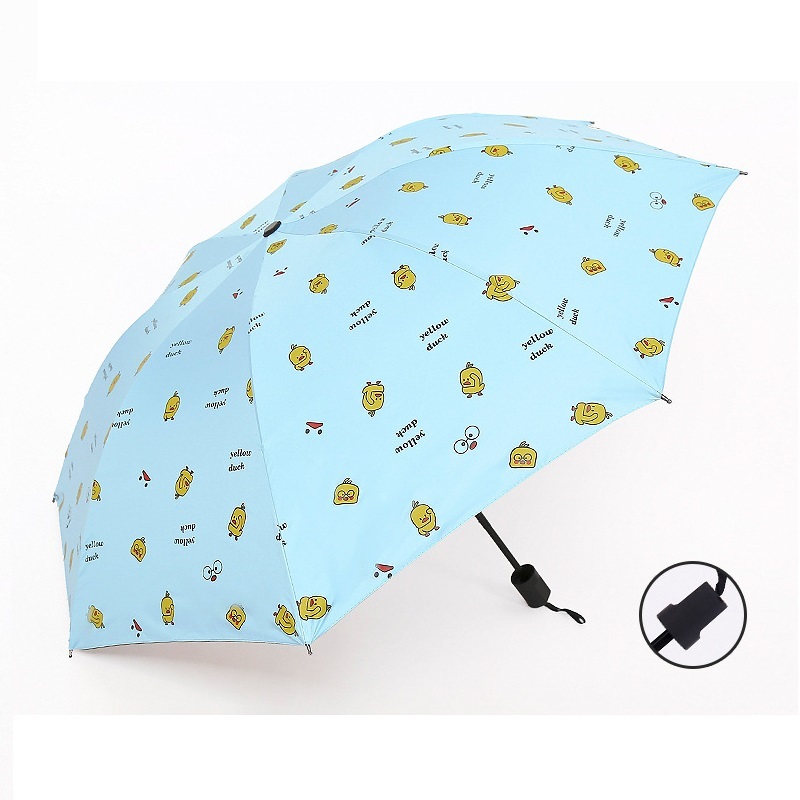 Sky blue-Little Yellow Duck